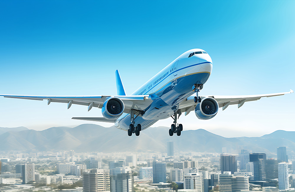 jumbo jet flying sky Nakil Turk